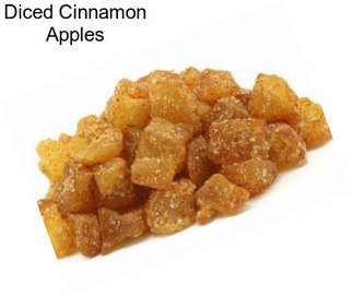 Diced Cinnamon Apples