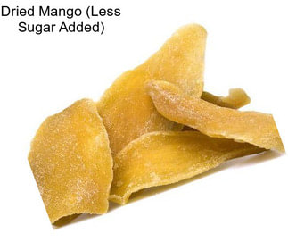 Dried Mango (Less Sugar Added)