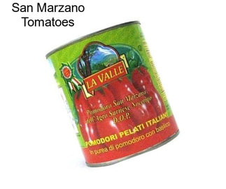 San Marzano Tomatoes