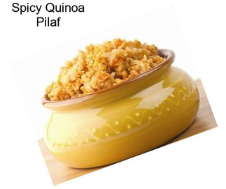 Spicy Quinoa Pilaf