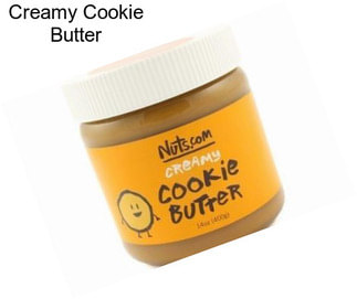 Creamy Cookie Butter