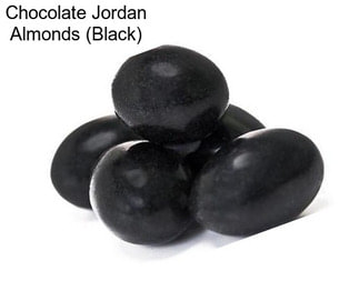 Chocolate Jordan Almonds (Black)