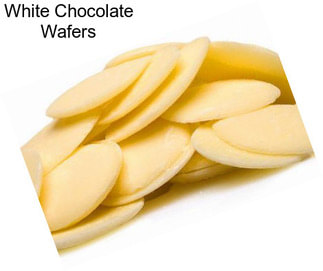 White Chocolate Wafers