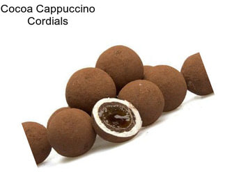 Cocoa Cappuccino Cordials