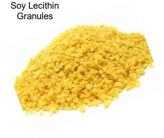 Soy Lecithin Granules