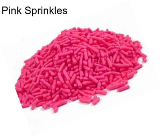 Pink Sprinkles