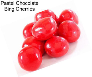 Pastel Chocolate Bing Cherries