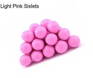 Light Pink Sixlets