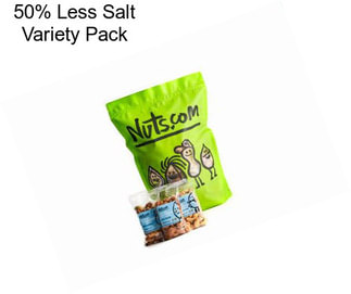 50% Less Salt Variety Pack