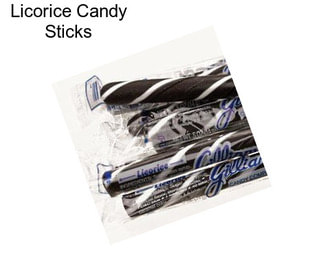 Licorice Candy Sticks