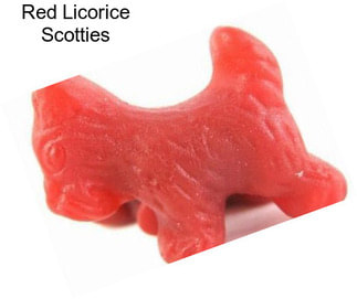 Red Licorice Scotties