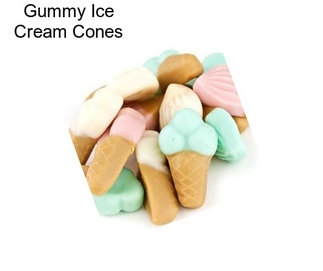 Gummy Ice Cream Cones