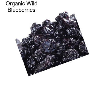 Organic Wild Blueberries