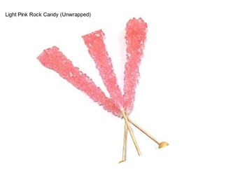 Light Pink Rock Candy (Unwrapped)