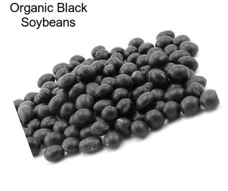 Organic Black Soybeans
