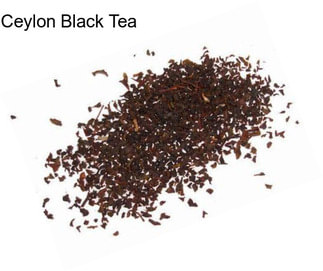 Ceylon Black Tea