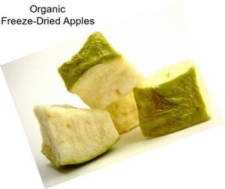 Organic Freeze-Dried Apples