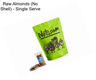 Raw Almonds (No Shell) - Single Serve