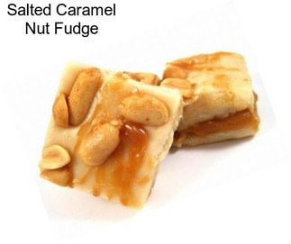 Salted Caramel Nut Fudge