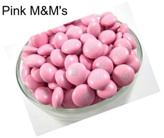 Pink M&M\'s