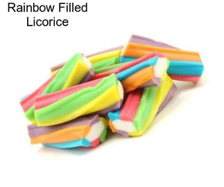 Rainbow Filled Licorice