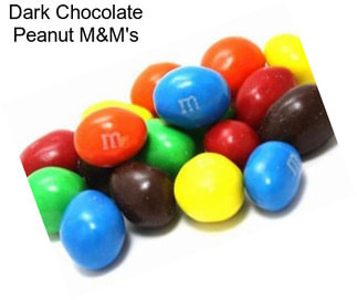 Dark Chocolate Peanut M&M\'s