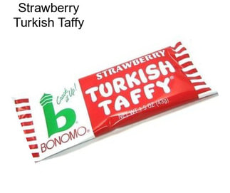 Strawberry Turkish Taffy