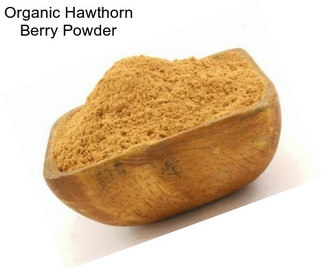 Organic Hawthorn Berry Powder