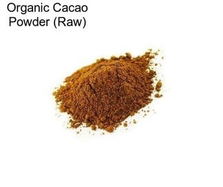 Organic Cacao Powder (Raw)