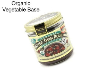 Organic Vegetable Base