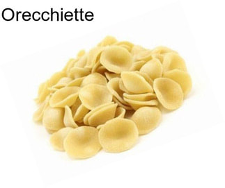 Orecchiette