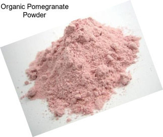 Organic Pomegranate Powder