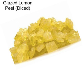 Glazed Lemon Peel (Diced)