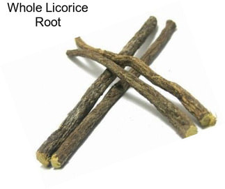 Whole Licorice Root