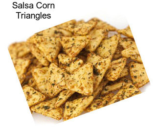 Salsa Corn Triangles