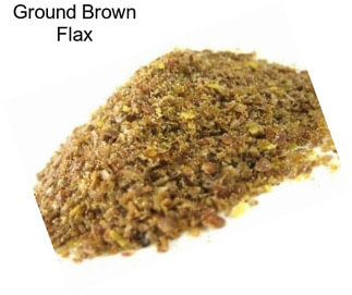 Ground Brown Flax