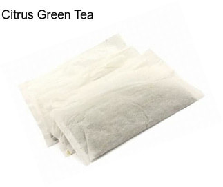 Citrus Green Tea