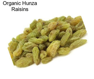 Organic Hunza Raisins
