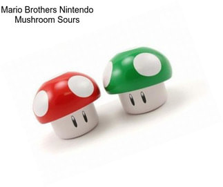 Mario Brothers Nintendo Mushroom Sours