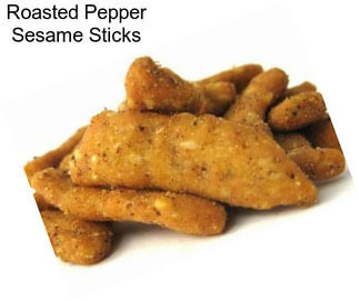 Roasted Pepper Sesame Sticks