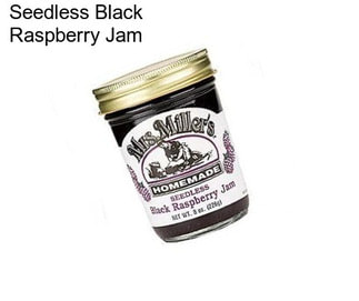 Seedless Black Raspberry Jam