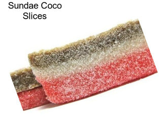 Sundae Coco Slices
