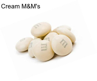 Cream M&M\'s