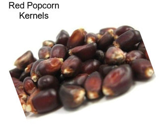 Red Popcorn Kernels