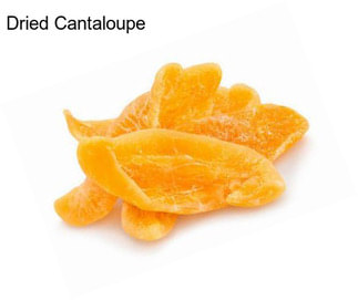 Dried Cantaloupe