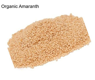 Organic Amaranth