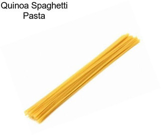 Quinoa Spaghetti Pasta