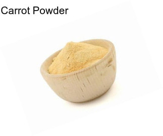 Carrot Powder