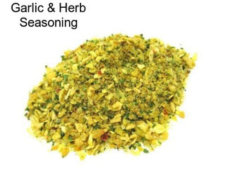 Garlic & Herb Seasoning