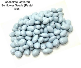 Chocolate-Covered Sunflower Seeds (Pastel Blue)